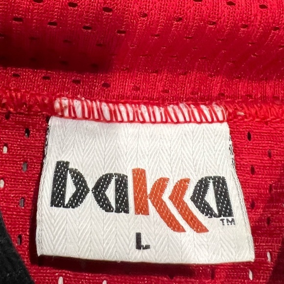 Vintage Industrial Standard Red Club Sports Hockey Jersey - Picture 7 of 7